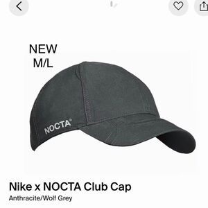 Unused Nike NOCTA Wolf Grey Cap